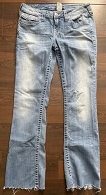 True Religion Low Rise Bootcut Jeans Size 30